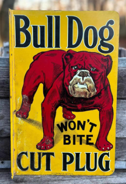 Bull Dog Cut Plug DST Flange Sign