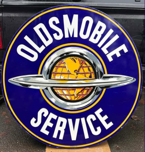 Oldsmobile Service 5 Foot DSP Sign