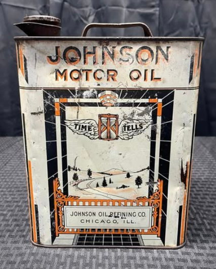 Johnson Motor Oil SST Two Gallon Can