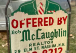 Bob McLaughlin Realtor Nashua NH DST Die-Cut Sign
