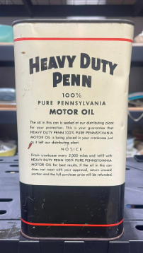 Heavy Duty Penn Motor Oil SST Two Gallon Can