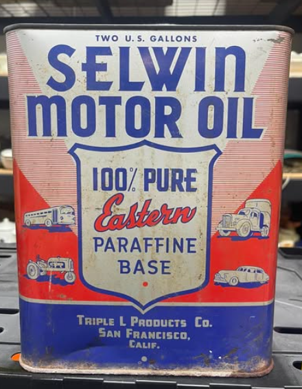 Selwin Motor Oil SST Two Gallon Can