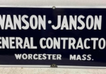 Swanson Janson General Contractors Worcester MA SSP Sign