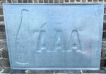 Triple AAA Root Beer Embossed SST Sign