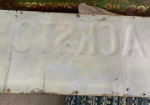 Blackstone Extremely Mild Cigar Embossed SSP Sign