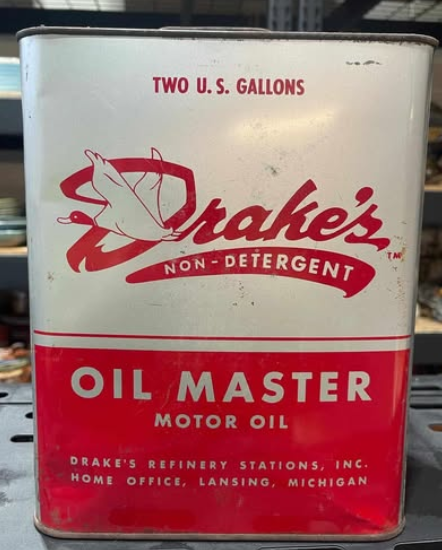 Drake’s Oil Master Motor Oil SST Two Gallon Can