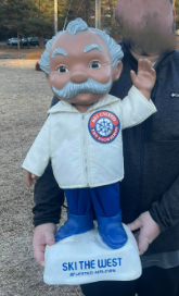 Ski The West United Airlines Statue