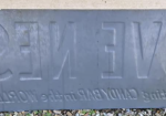 Love Nest Candy Bars 5¢ Embossed SST Sign