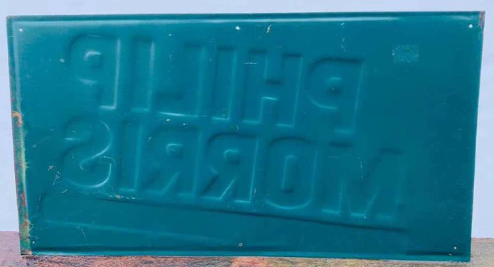 Call For Phillip Morris Embossed SST Sign