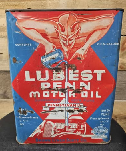 Lubest Penn SST Two Gallon Motor Oil Can