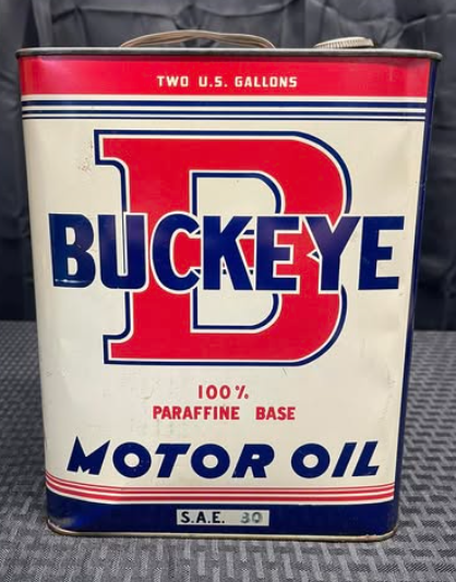 Buckeye Motor Oil SST Two Gallon Can