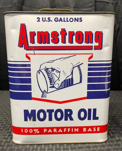 Armstrong Motor Oil 2SST Two Gallon Can San Jose CA