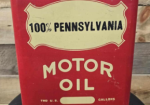 Red Airplane Motor Oil SST Two Gallon Can