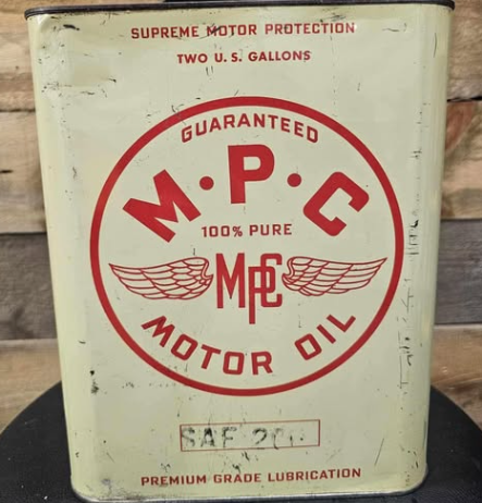 MPC Motor Oil SST Two Gallon Can