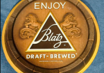 Blatz Draft-Brewed Vacuum Form Keg Sign