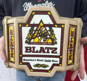 Blatz Beer Light Up Sign