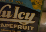 Nu Icy Grapefruit SST Embossed Sign