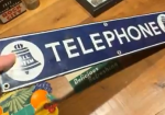 Bell System Telephone SSP Sign
