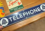 Bell System Telephone SSP Sign