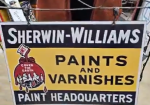 Sherwin-William Paint & Varnishes DSP Hanging Sign with Bracket