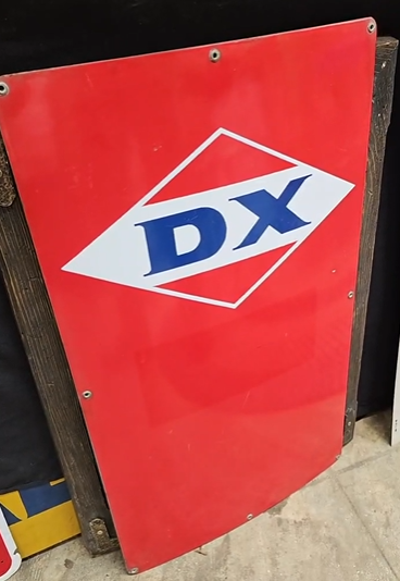 DX Gasoline SSP Pump Plate or Pump Door Plate
