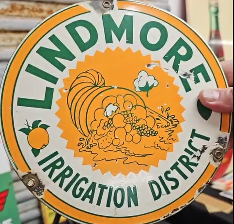 Lindmore Irrigation District SSP Truck Door Sign