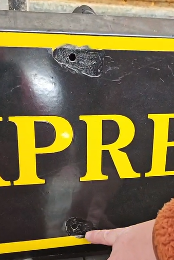 Railway Express Agency SSP Sign