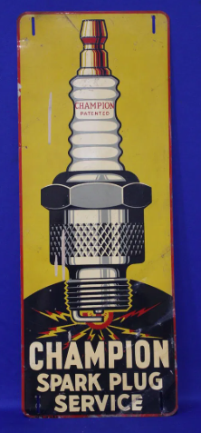 Champion Spark Plug SST Sign