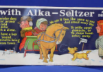 Alka-Seltzer Double-Sided Paper Litho Sign