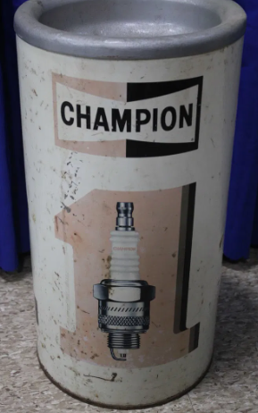 Champion Spark Plug Floor Ash Tray Gas Station
