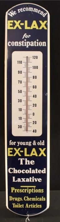 Ex-Lax for Constipation Tube Thermometer