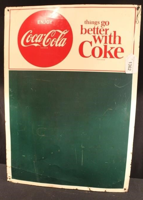 Things Go Better With Coke SST Menu Board
