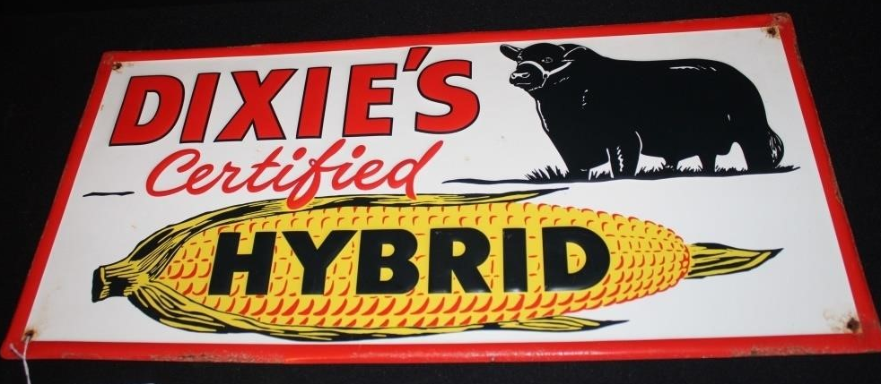 Dixie’s Certified Hybrid Seed Corn SST Sign