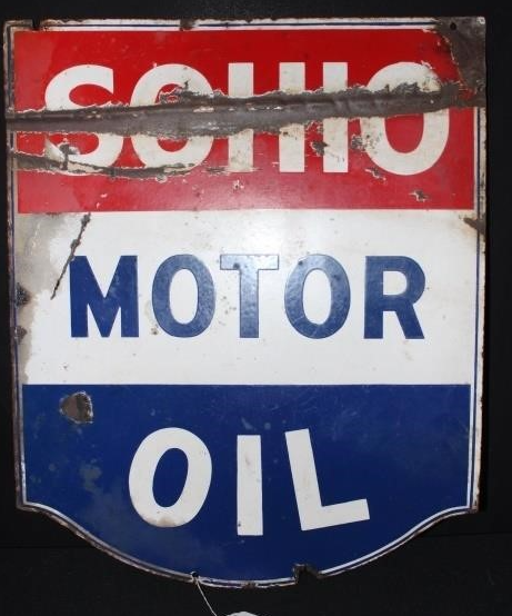 Sohio Motor Oil DSP Sign