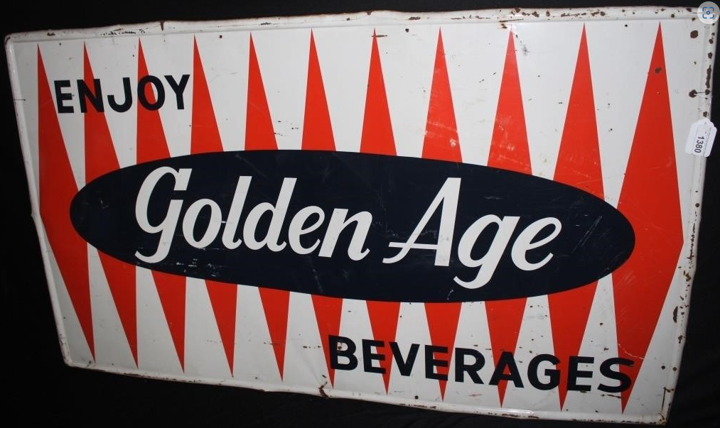 Golden Age Beverages SST Sign