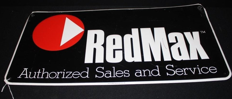 Red Max Authorized Sales and Service SST Sign