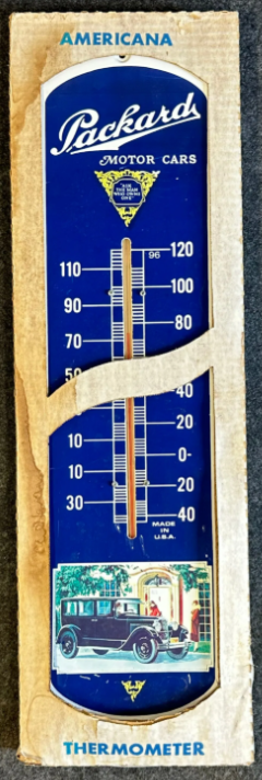 Sealed 1970s Packard Motor Cars SST Thermometer