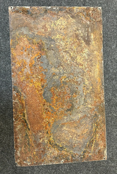 Uniflo Humble Motor Oil Painted SST Sign