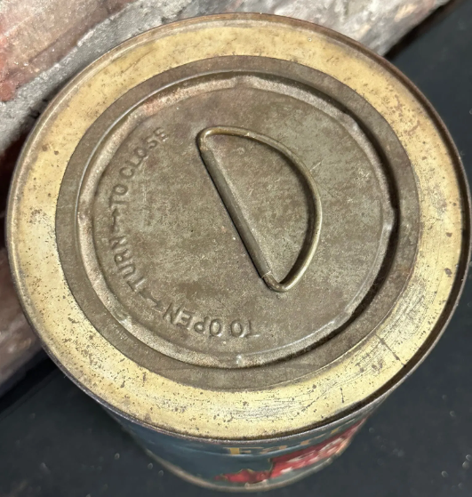 Farrington’s Castle Brand Paper Label Coffee 3 Pound Can