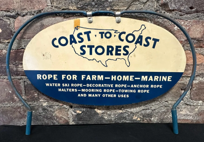 Coast To Coast Double Sided Rack Topper SST Sign
