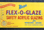 Warp’s Flex-O-Glaze Masonite Store Display Sign