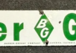 Barber Greene Company SSP Sign