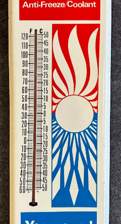 Atlas Perma Guard Anti-Freeze Coolant SST Tube Thermometer