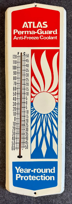 Atlas Perma Guard Anti-Freeze Coolant SST Tube Thermometer