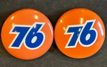 Union 76 Plastic Lighted Advertising Sign Lenses
