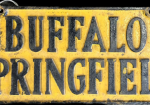Buffalo – Springfield Cast Iron Railroad Sign