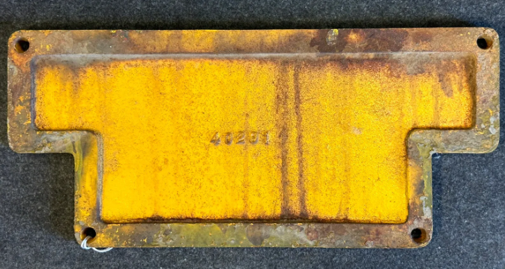 Buffalo – Springfield Cast Iron Railroad Sign