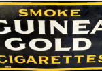 Guinea Gold Cigarettes Tobacco SSP Sign