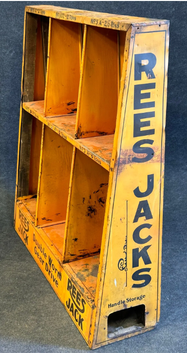 REES JACKS Double Worm Gear Drive Store Display SST Cabinet