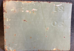 Chesterfield King Cigarettes Embossed SST Tobacco Sign